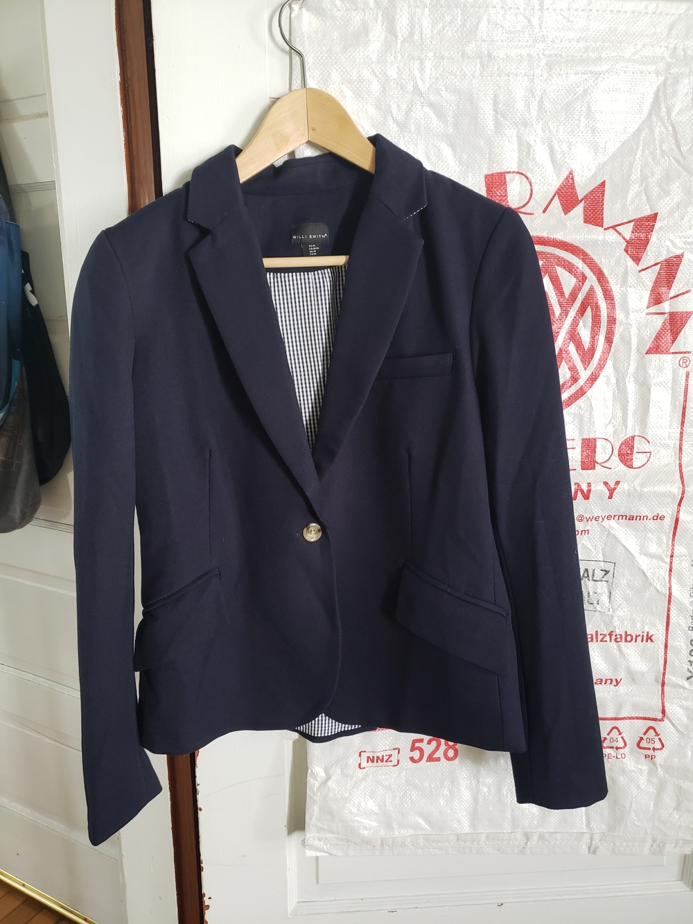 Willi Smith Navy Blazer